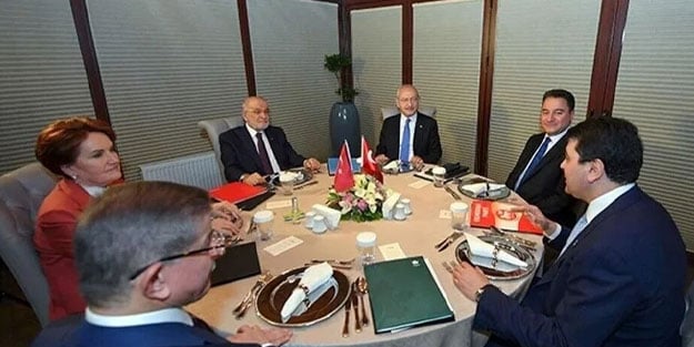 6'lı Masa adayını belirledi! İmzayı attılar