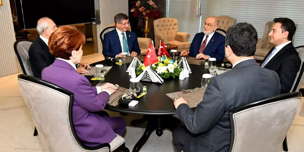 6'lı masada İmamoğlu krizi