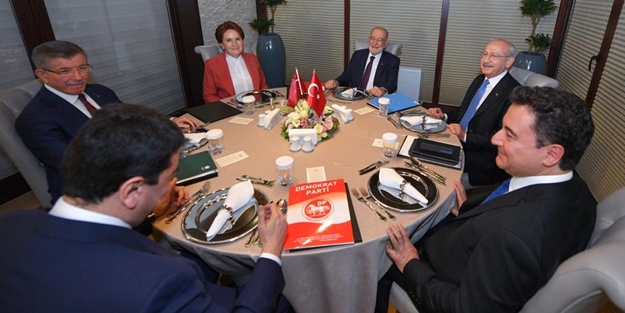 6'lı masadan yeni açıklama! 