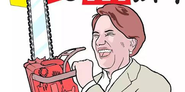 6'lı masayı dağıtan Akşener'e Leman dergisinden 'testereli' saldırı!