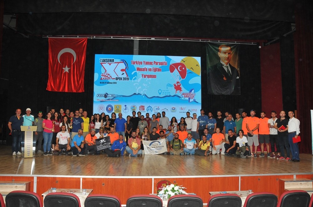 7. Akşehir XC Open 2019 Mesafe ve Eğitim yarışması sona erdi 