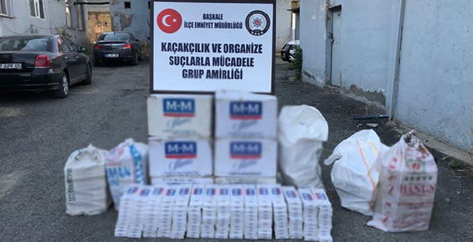 7 bin 500 paket kaçak sigara ele geçirildi