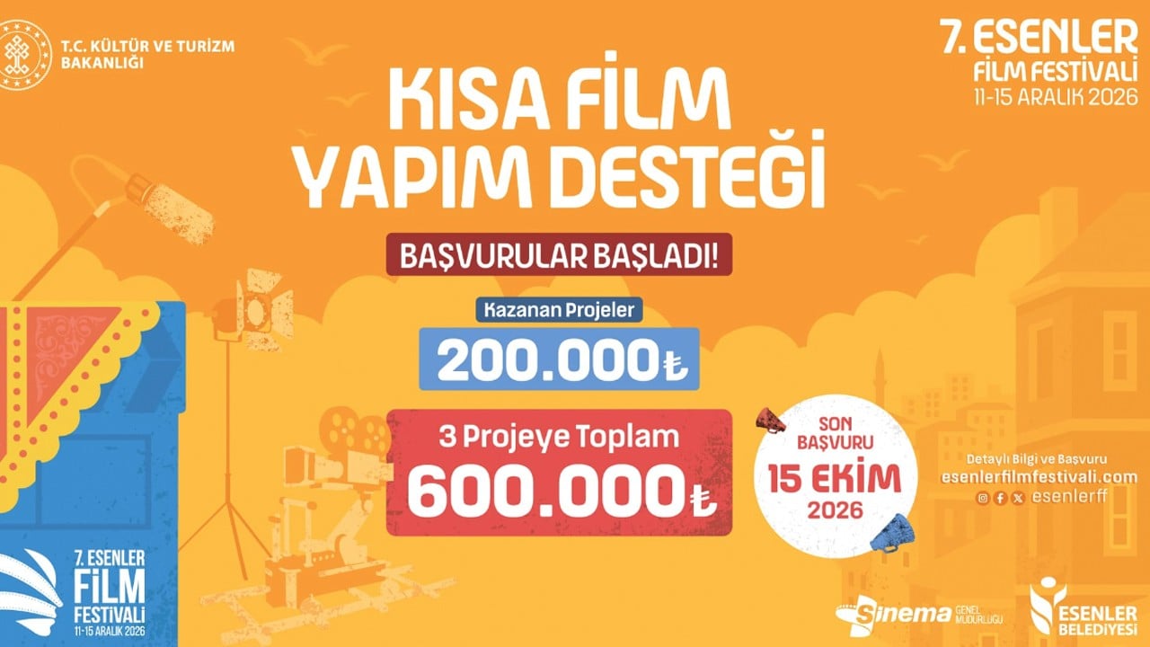 7. Esenler Film Festivali: “Kısa Film Yapım Desteği” başvuruları başladı