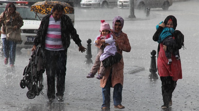 7 ile sağanak yağmur uyarısı