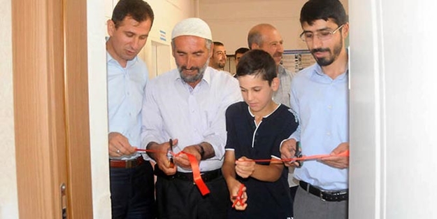 7. sınıf öğrencisi okula mescit yaptırdı