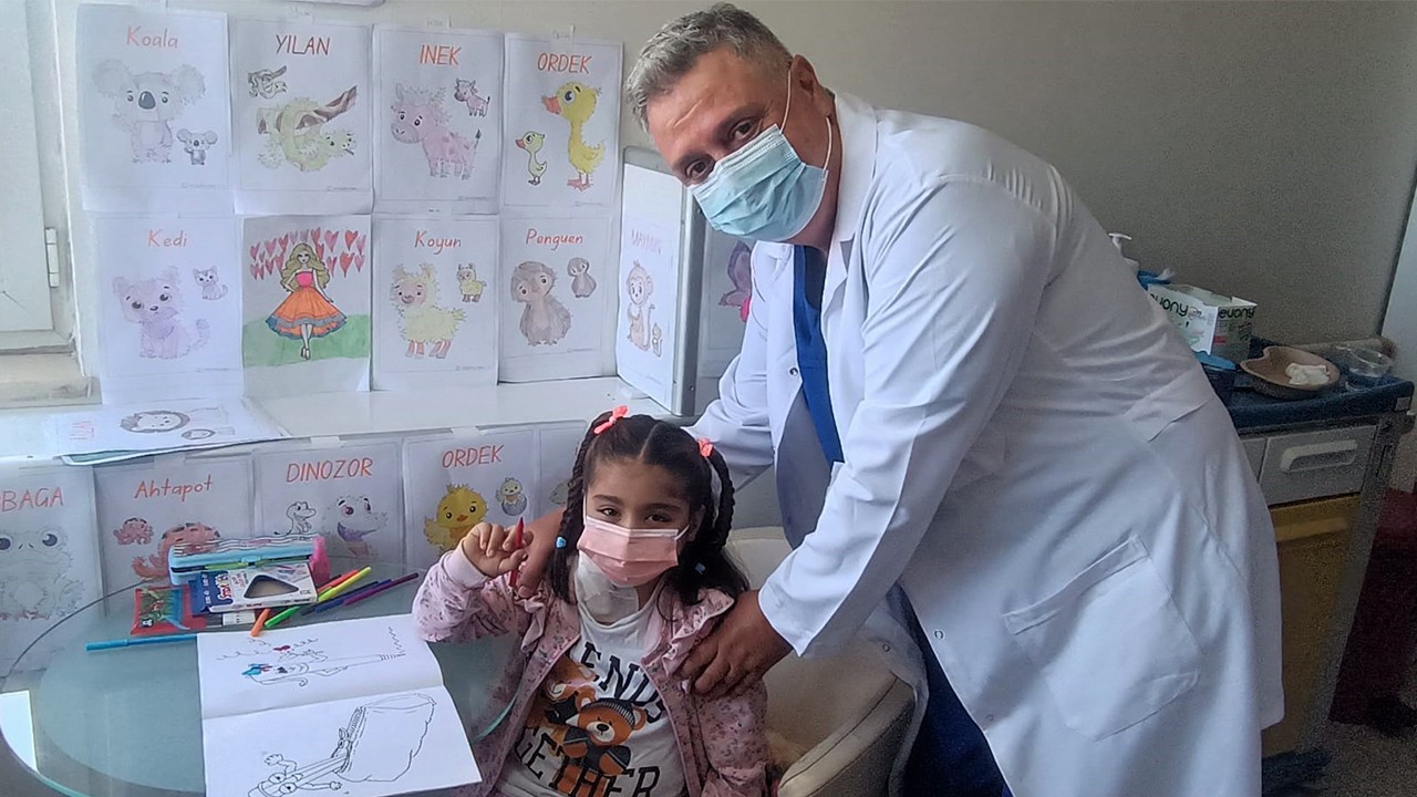 7 yaşındaki kızına hayat oldu