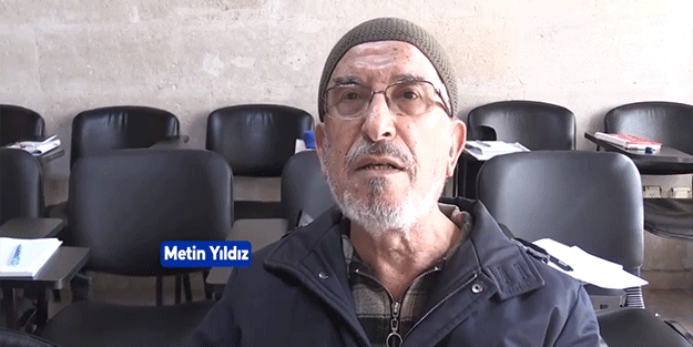 70 yaşındaki Metin amcanın azmi gençlere örnek olacak!