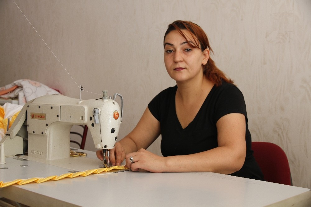 700 lira sermayeyle başladı şimdi yurt dışına nevresim gönderiyor 