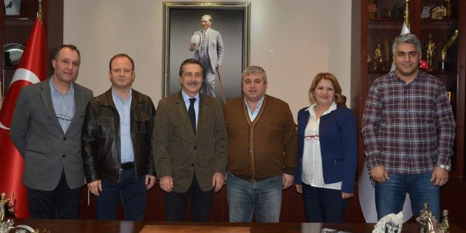 Başkan Ataç’a ziyaretler sürüyor