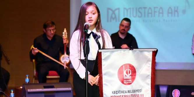 Keçiörenli çocuklar 23 Nisan’ı türkülerle kutladı