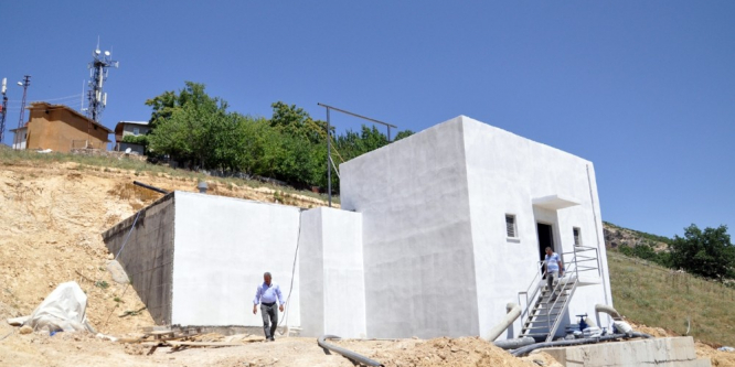 Tunceli’ye bin tonluk yeni su deposu
