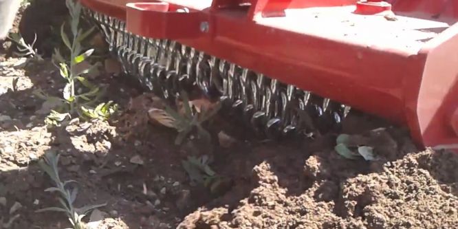 Taş kırma paletine kolunu kaptırdı!