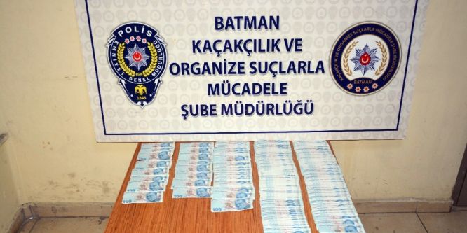 Batman’da 45 bin 700 TL tutarında sahte para ele geçirildi