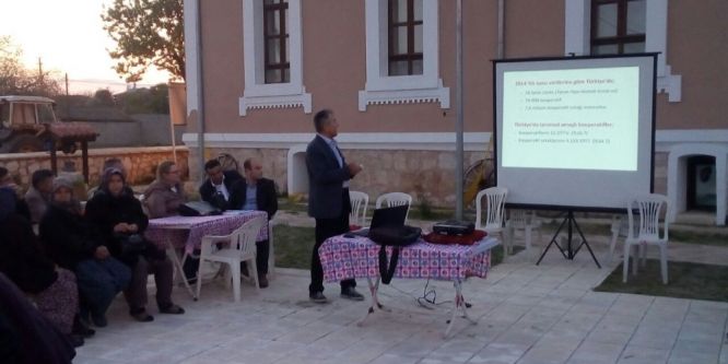 Kadın üreticilere yönelik eğitim çalışması