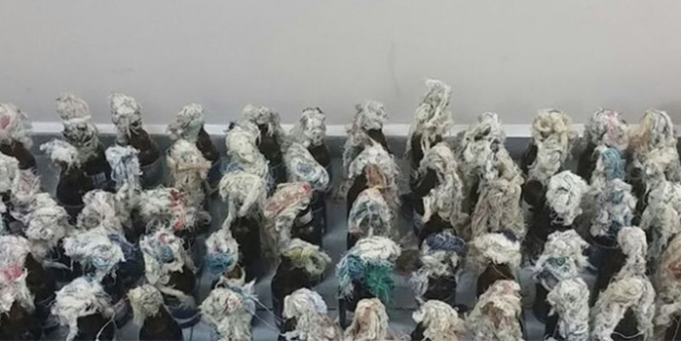 72 adet molotofkokteyli ele geçirildi