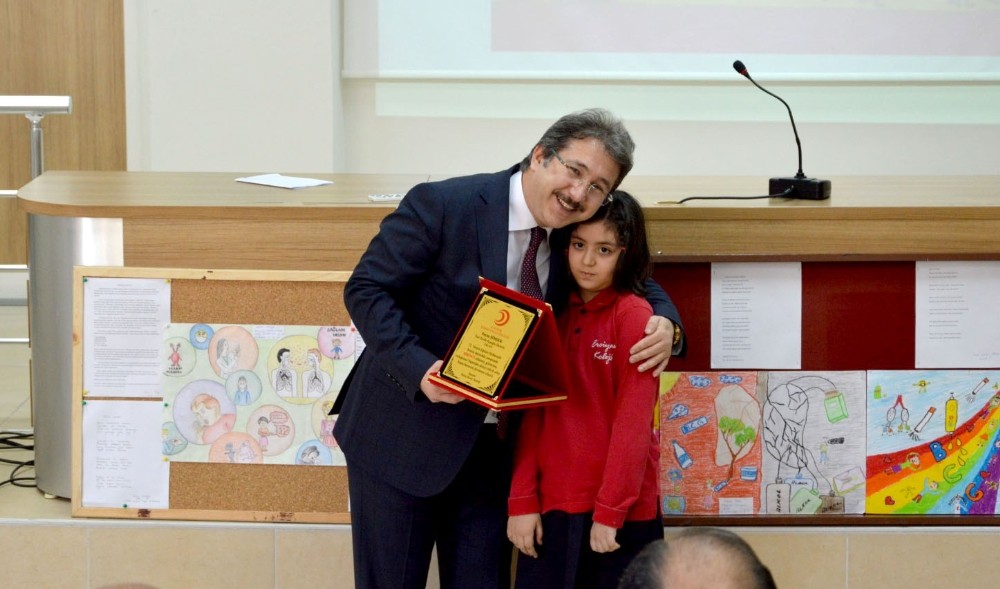 72. “Verem Eğitimi ve Farkındalık Haftası” Şiir Kompozisyon ve Resim Yarışması Ödül Töreni 