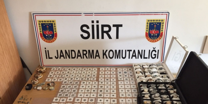 Siirt’te tarihi eser ele geçirildi