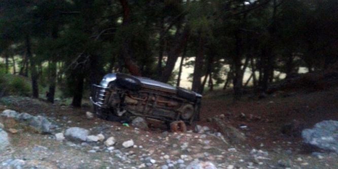 Yayla yolunda kaza: 1 ölü, 1 yaralı