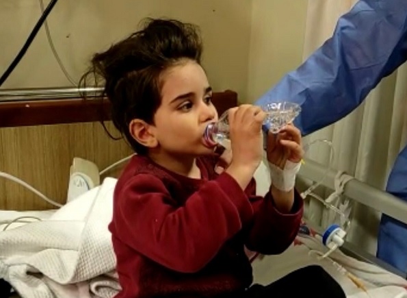 73 saat sonra enkazdan çıktı 5 yaşındaki kızın ilk isteği!