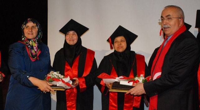 73 yaşında kep atma sevinci yaşadı!