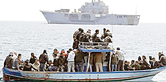 730 göçmen ölümden kurtarıldı