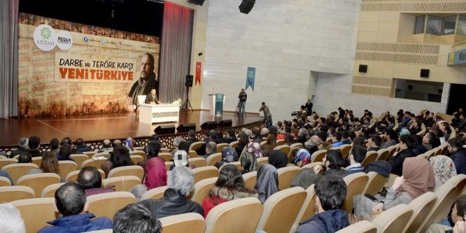 “Darbe ve Teröre Karşı Yeni Türkiye” konferansı yapıldı
