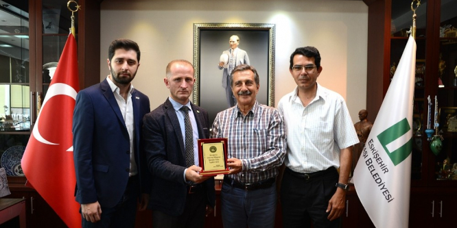 Abhaz Derneği’nden Başkan Ataç’a ziyaret