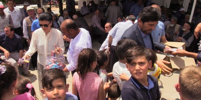 Derbent’te bayramlaşma heyecanı