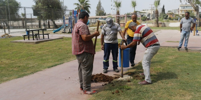 Akdeniz Belediyesi parkları revize ediyor