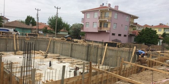 İnşaattan demir hırsızlığı