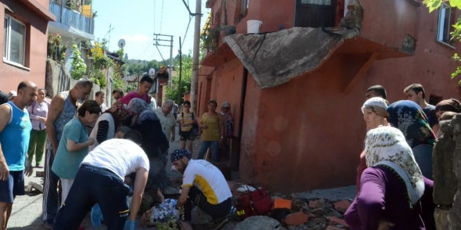 Zonguldak’ta faciadan dönüldü: 1 yaralı