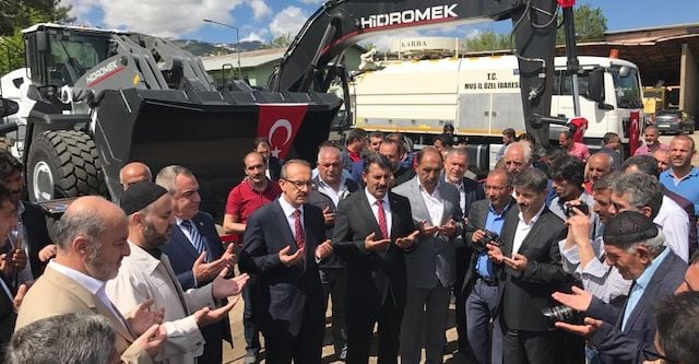 Muş İl Özel İdaresi'ne 9 yeni araç