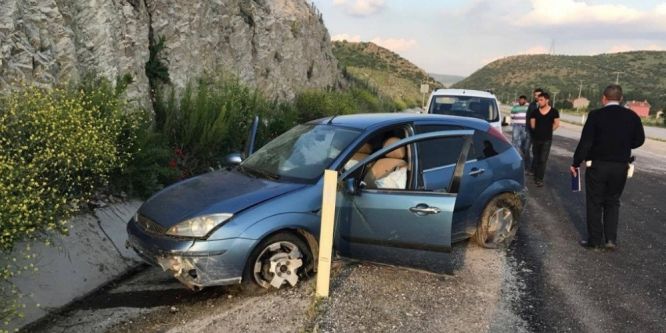 Tavşanlı’da trafik kazası: 1 yaralı