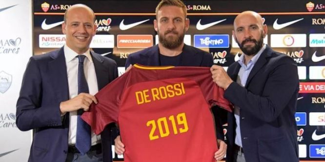 Roma, Daniele De Rossi ile devam dedi