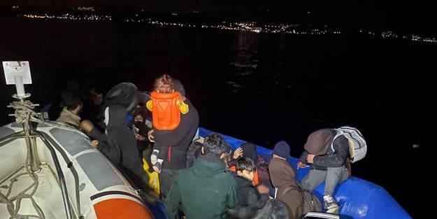 75 düzensiz göçmen yakalandı