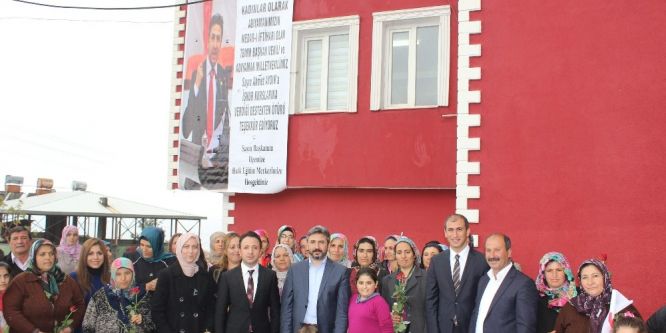 Tut ilçesinde TBMM Başkanvekili Aydın’a sevgi seli