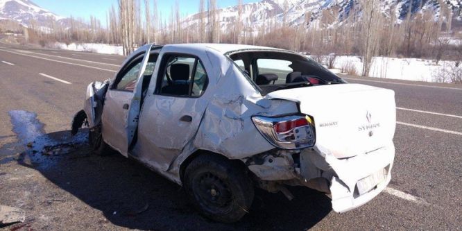 Oltu’da trafik kazası!