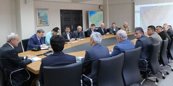 Bartın’da muhtarlar toplantısı yapıldı