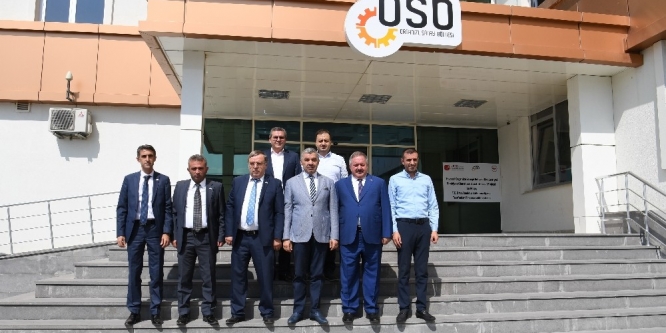 Başkan Çelik, Kayseri OSB Müdürlüğü ve Özel Kayseri OSB Teknik Kolejini Ziyaret Etti