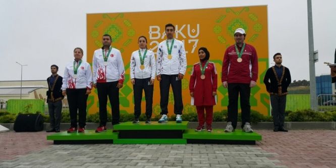 Atıcılar Bakü’den 1 altın ve 2 gümüşle dönüyor