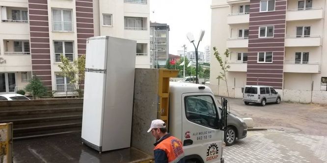 Gebze’de elektronik atıklar kapıdan alınıyor
