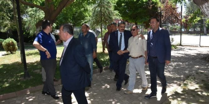 İsabeyli’de tüm parklar yaza hazırlanıyor