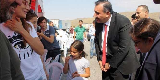 Polatlı’da kavun ikramlı ’hız’ uyarısı