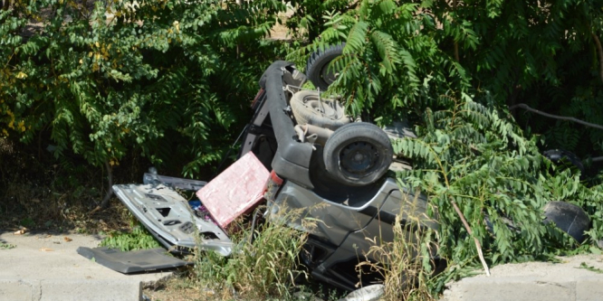 Tokat’ta trafik kazası: 3 yaralı