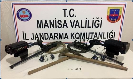 Define avcıları suçüstü yakalandı