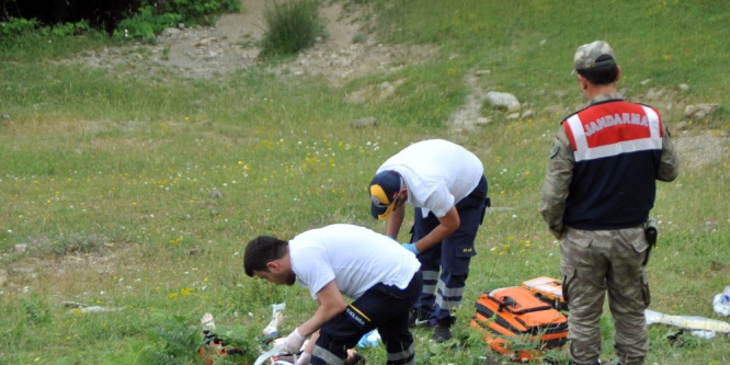 Yayla yolunda kaza: 1 ölü, 6 yaralı