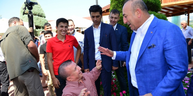 Dışişleri Bakanı Çavuşoğlu, Antalya’da
