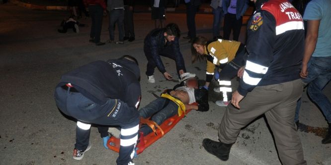 Gençler ölümden döndü: 2’si ağır 3 yaralı