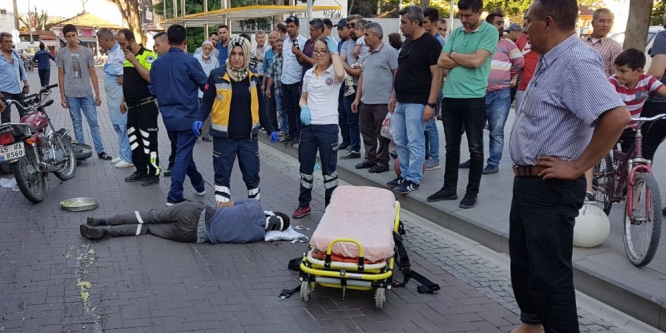 Kula’da motosiklet kazası: 1 yaralı