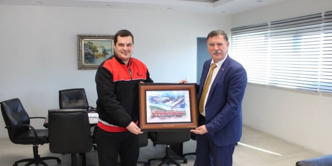 Başkan Duymuş’tan süpriz ziyaret